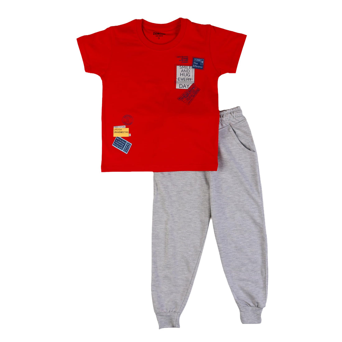 Zercon Summer Pajama Set for Boys 7228_2-5 years