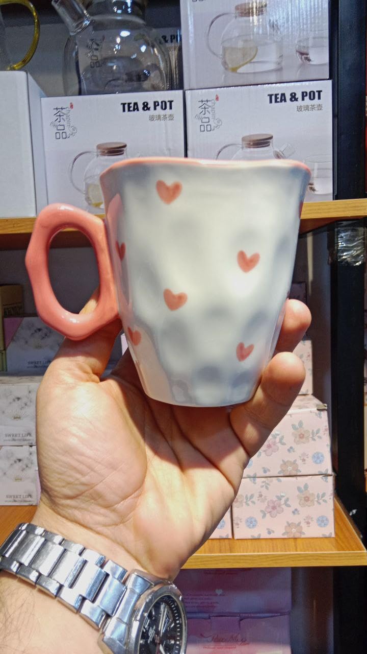 Coffee Handmade Porcelain Mug - New Assortment of Porcelain Mugs for Coffee Lovers - Generic
