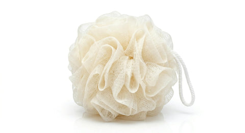 Premium Shower Puff (50g) | Exfoliating Mesh Bath Sponge & Body Scrubber | Soft Shower Loofah for Rich Lather