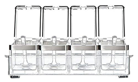 Generic Acrylic spice set - 4 piece