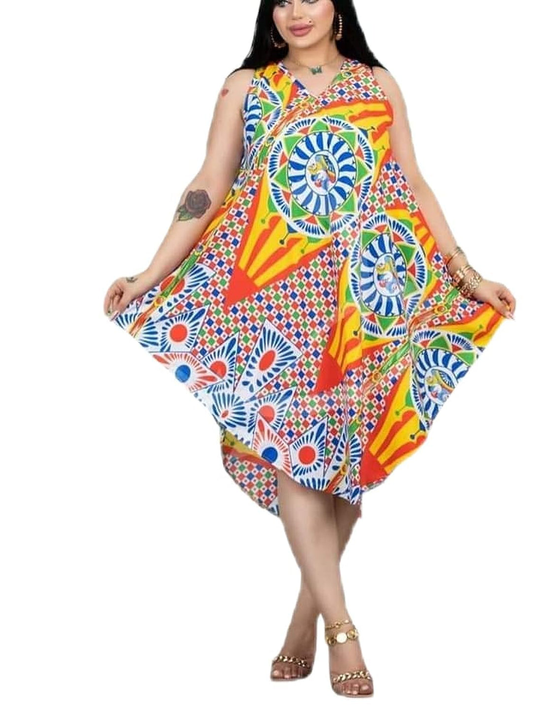 Tatua#Festnan Cat Floral 80Cleo#Length Around 130cm