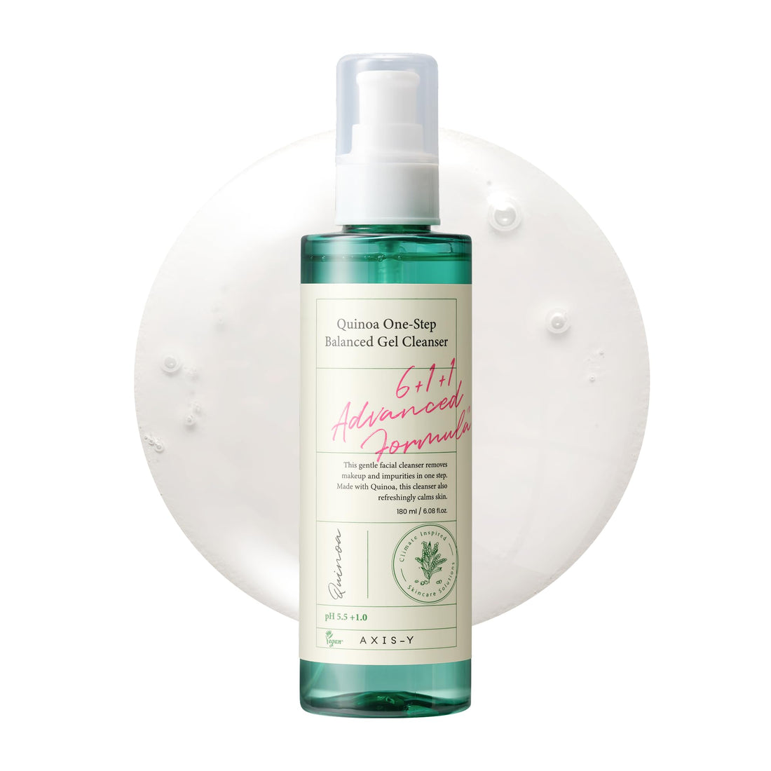 Axis-Y Quinoa One Step Balanced Gel Cleanser 180Ml