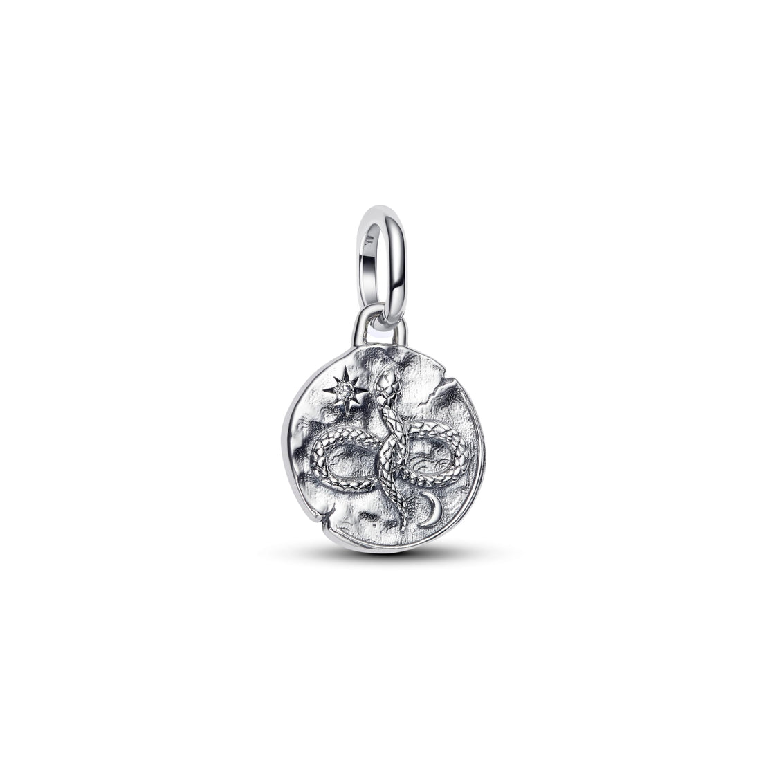 Pandora ME 793976C01 Snake Infinity Locket Charm in Sterling Silver with Zirconia Compatible Me and Moments