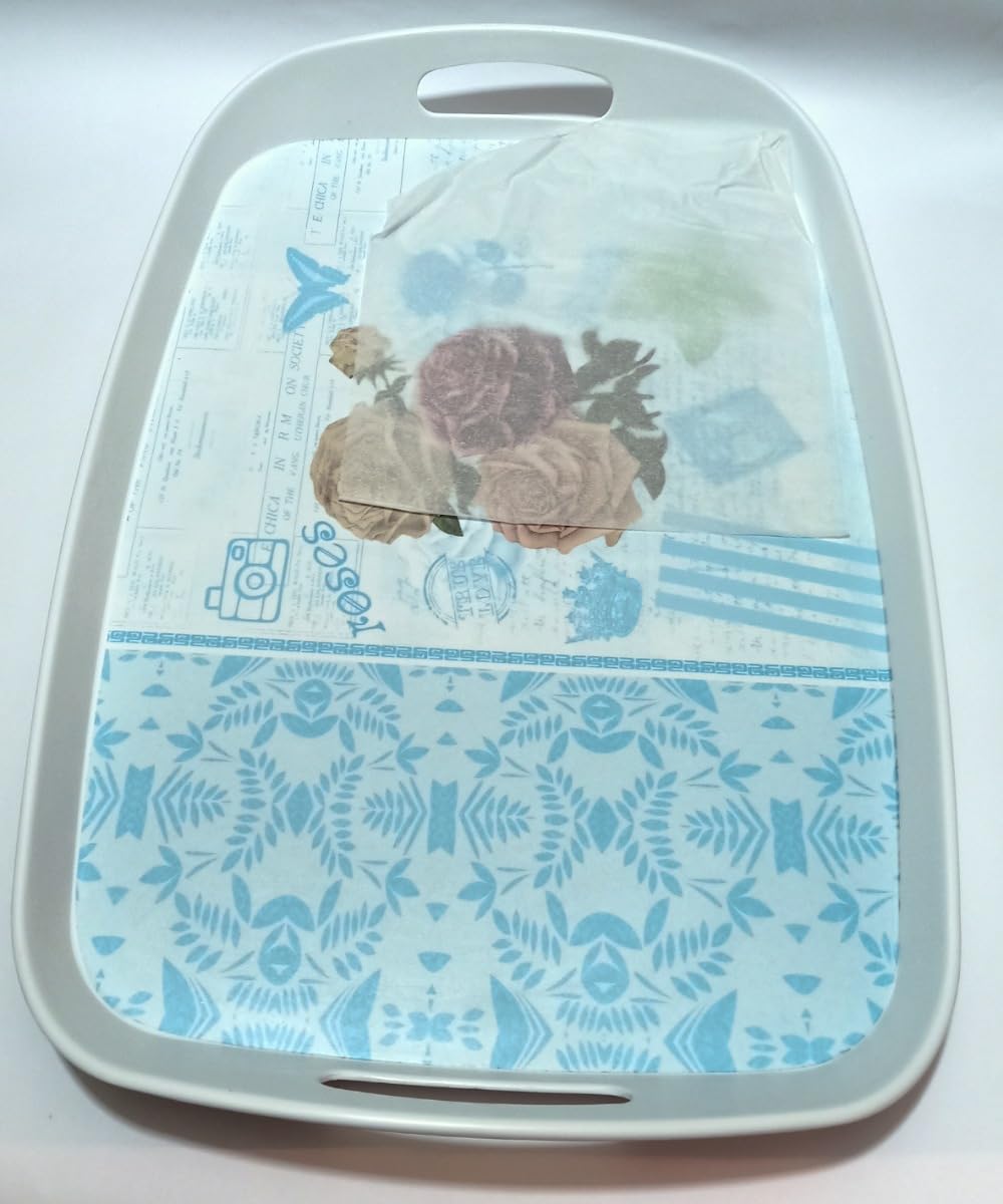 "Big Melamine serving tray family size