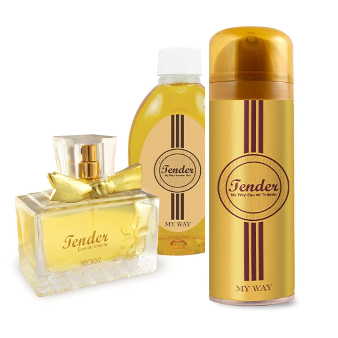 My way Tender EDT & spray and shower 700 ml for women