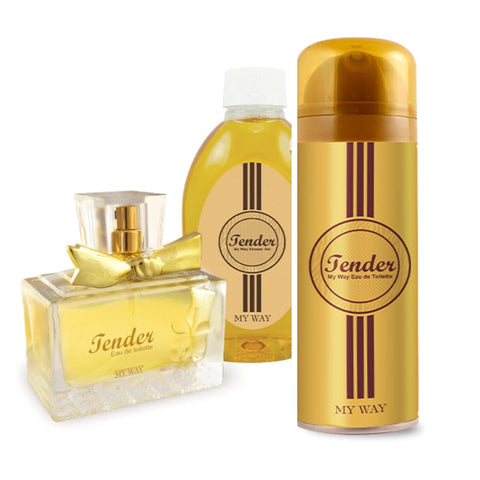My way Tender EDT & spray and shower 700 ml for women