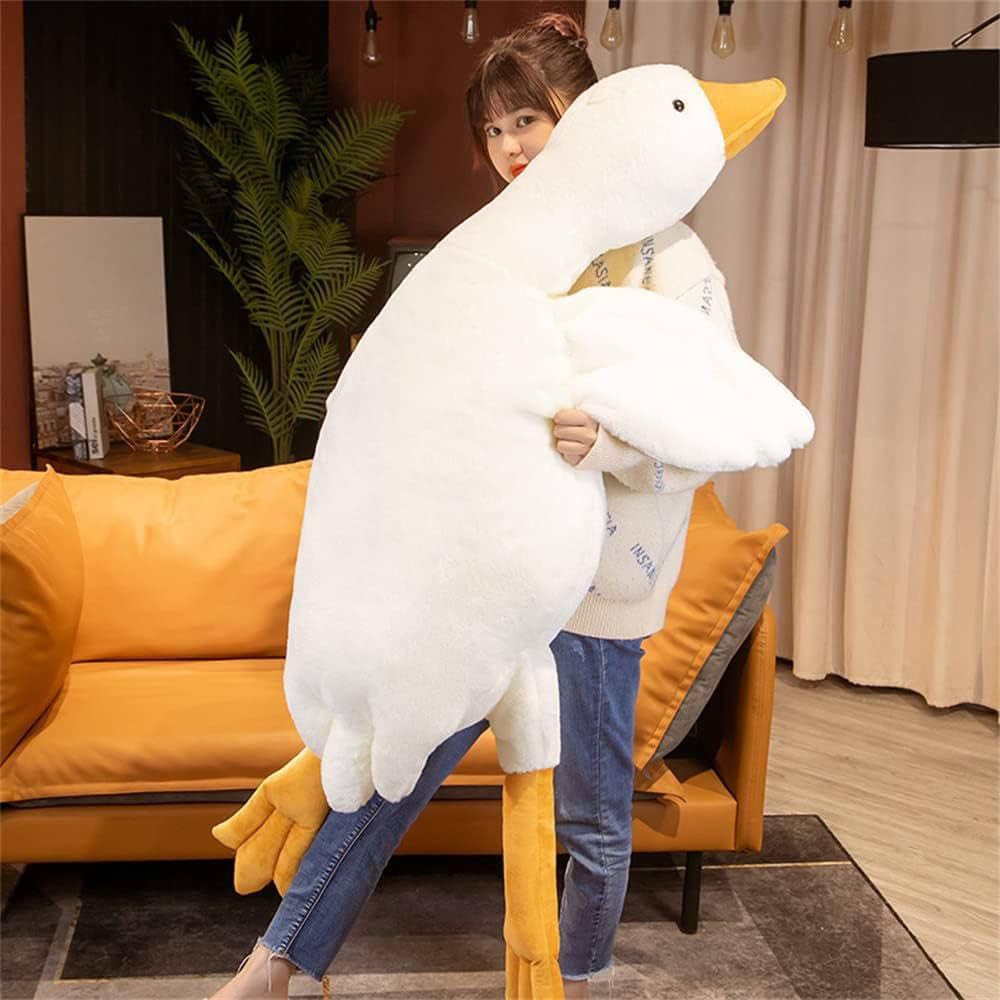 Generic Goose Shaped Pillow for Hug and Sleep, Multi Size for Comfort and Relaxation (160cm)