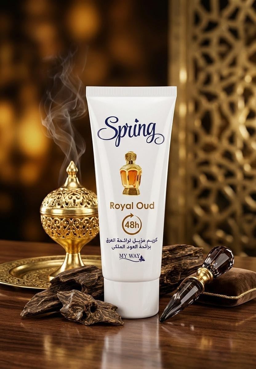 My Way Spring Royal Oud Royal Oud Deodorant Cream, 48 Hours, 40 ml