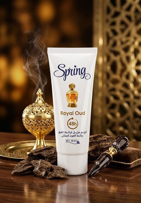 My Way Spring Royal Oud Royal Oud Deodorant Cream, 48 Hours, 40 ml