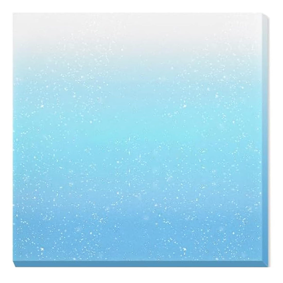 Sticky Notes - Glitter Memo Pads, Suitable For School & Home Use, Reminder Notes For Writing & Organizing, Decorative Memo Paper (Baby Blue)