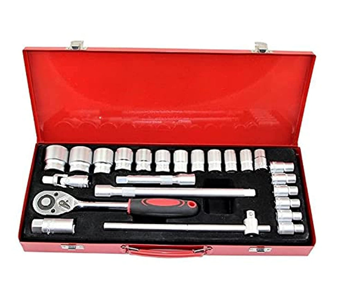 best tools Sockets Set, 1/2in Drive, 24 Pieces
