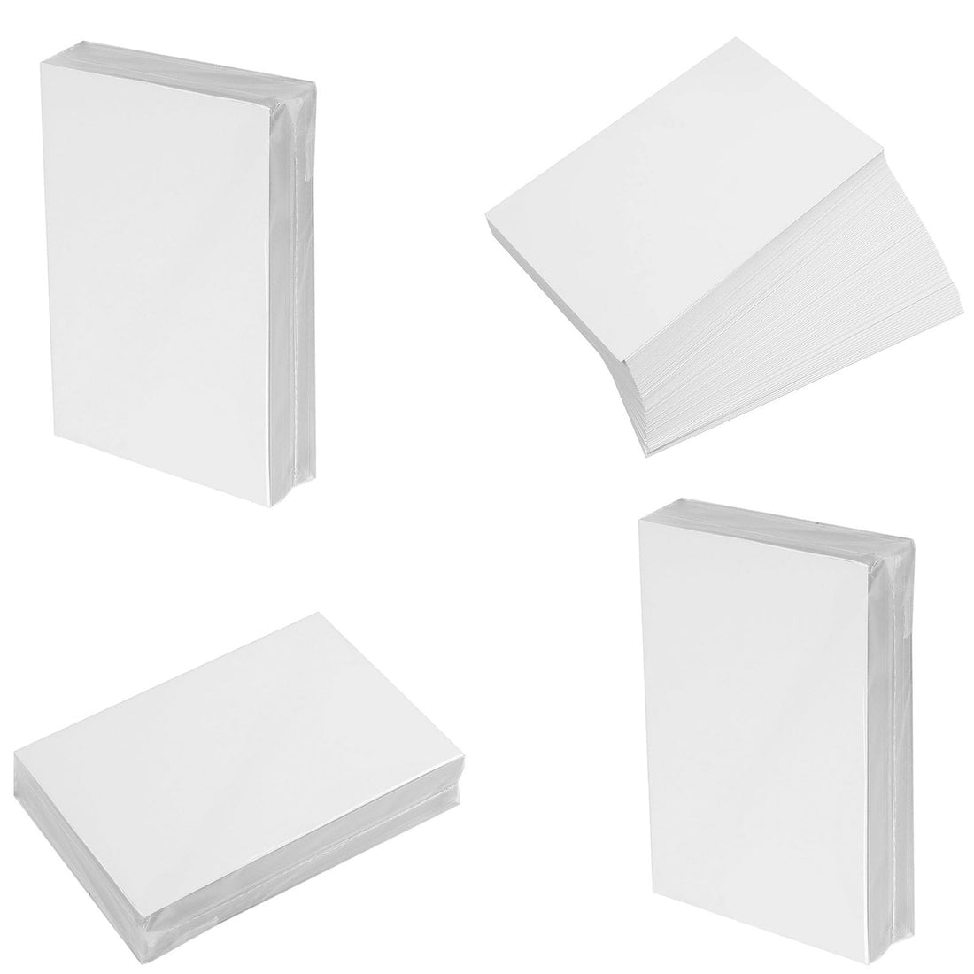 ECHOZONE 400 Sheets Photo Paper 4"x 6" 4R 180gsm Premium High Glossy Photo Quality Paper Smooth Waterproof Professional White Photographic Paper Fit for All Inkjet Printers