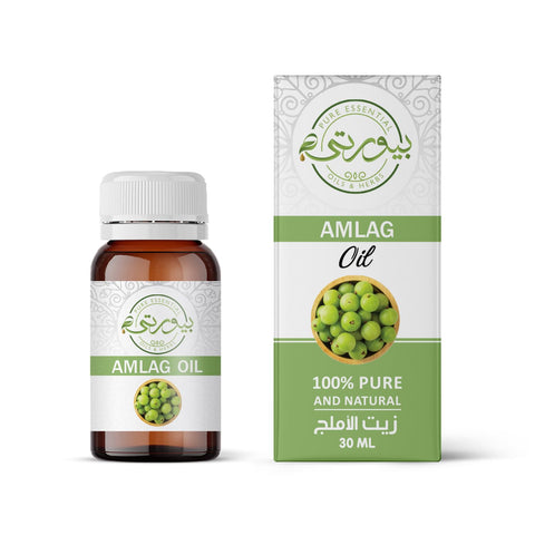 Amlag Oil - 100% Pure & Natural Amlag Essential Oil, | Premium Hair and Skin Care Oil | Enriched with Vitamin C & Antioxidants 30ml