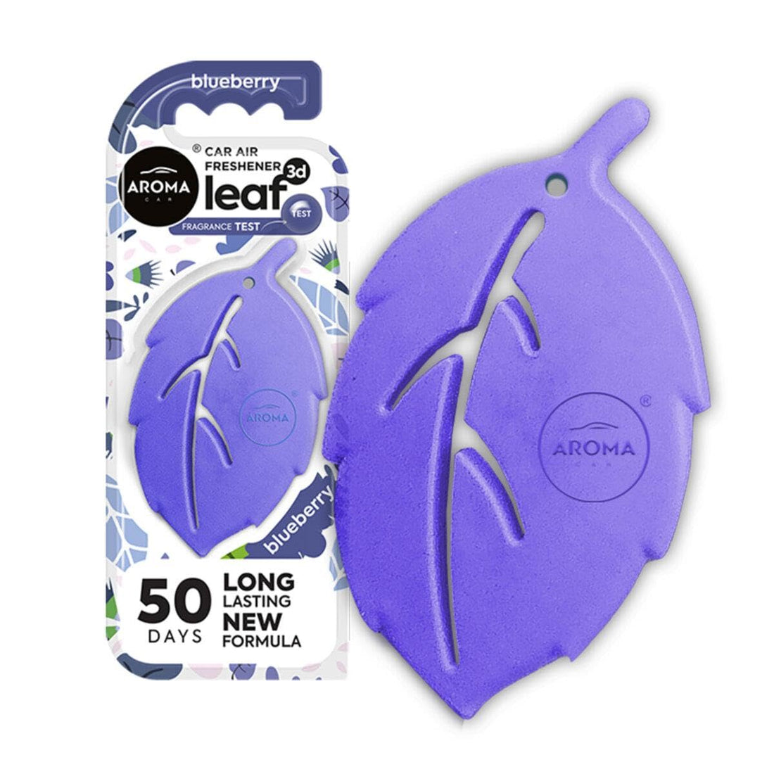 Blueberry Breeze 3D Leaf Car Air Freshener
