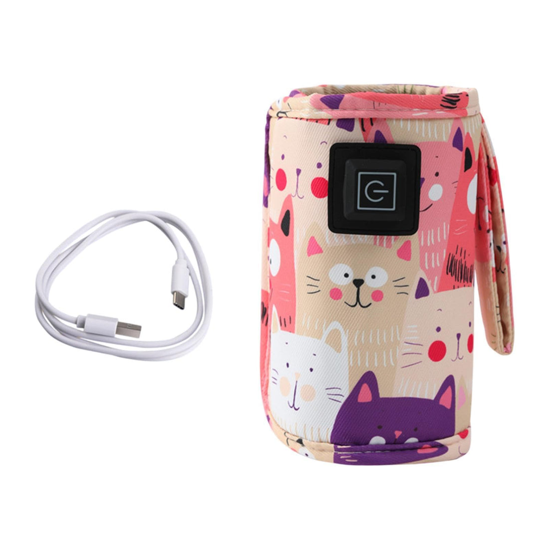 Meadawgs® USB Bottle Wer Fast Heating Milk Heater Cover for Home Traveling Car Pink|Baby | Feeding | Bottle & Food Wers|1 Milk Bottle Wer