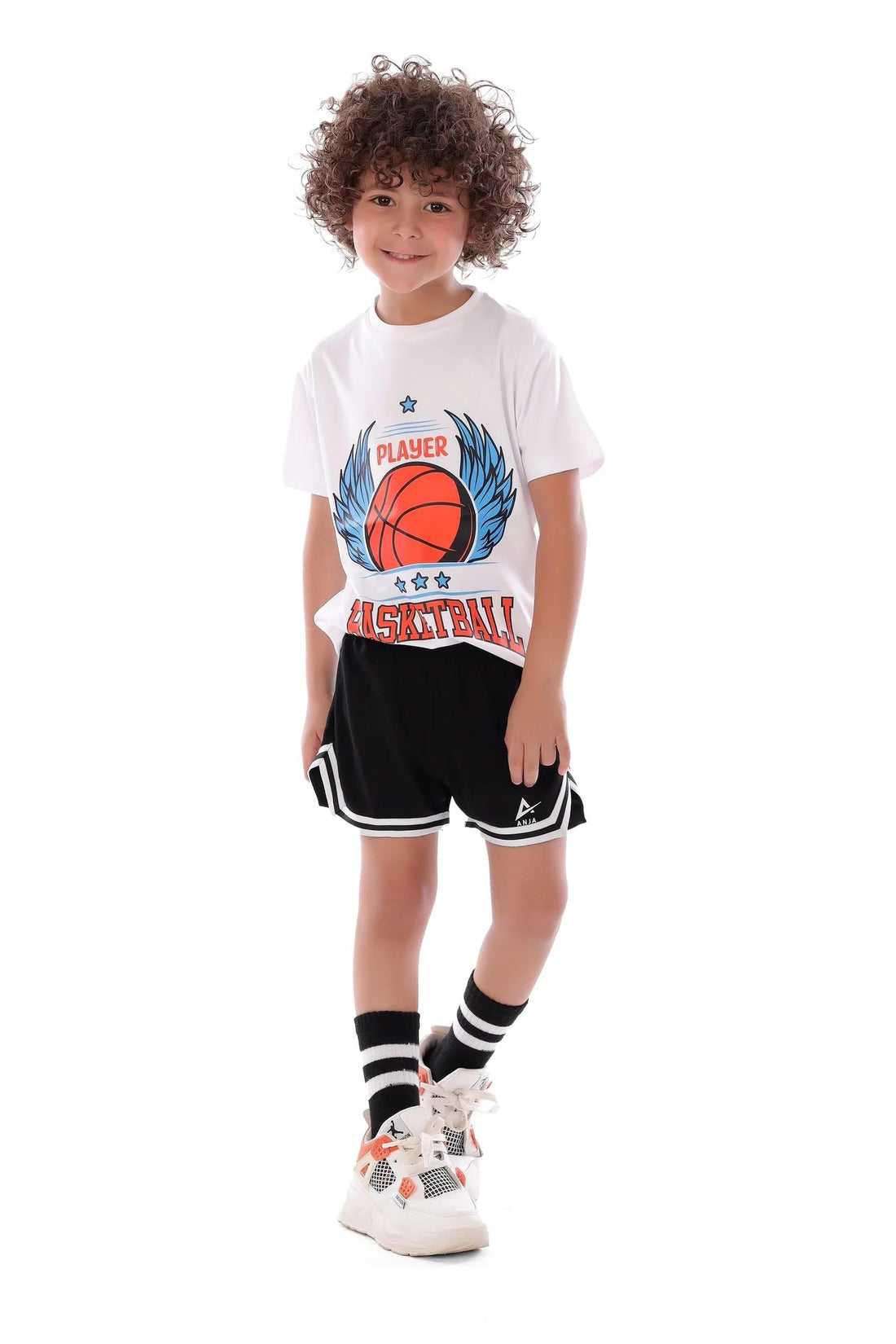 Boys Basketball T-Shirt – Sporty Athletic Tee