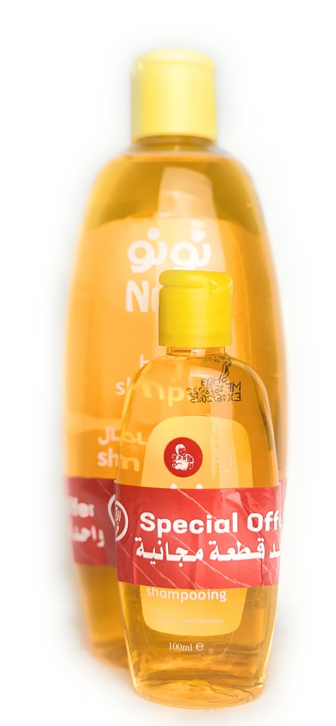 Nunu baby speacial offer: baby shampoo 500ml with baby shampoo 100 ml free