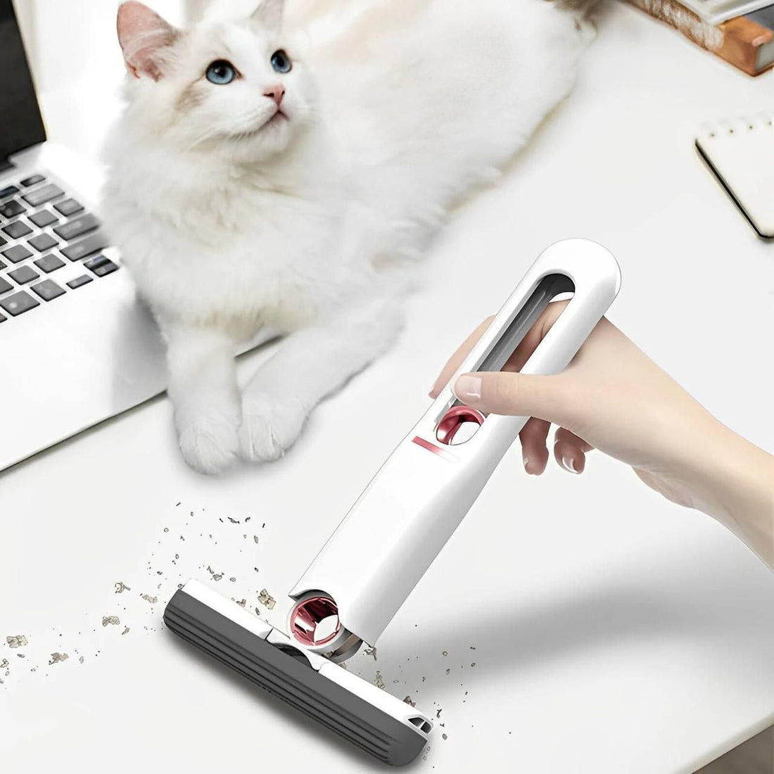 Small mop: Small and practical, ideal for cleaning any surface residue, whether walls, glass, table tops, ceilings, or car interiors. One piece, multi-color.