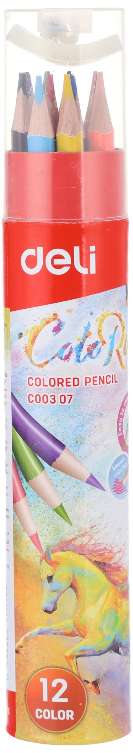 Deli c00307 colored pencils - 12 color