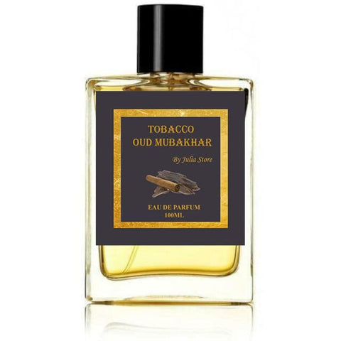 Bold Sensual Smoky Elegance Fragrance, Tobacco Oud Mubakhar Eau De Parfum 100 ml By Julia Store, The Scent Of Manhood, The Ultimate Weapon of Seduction