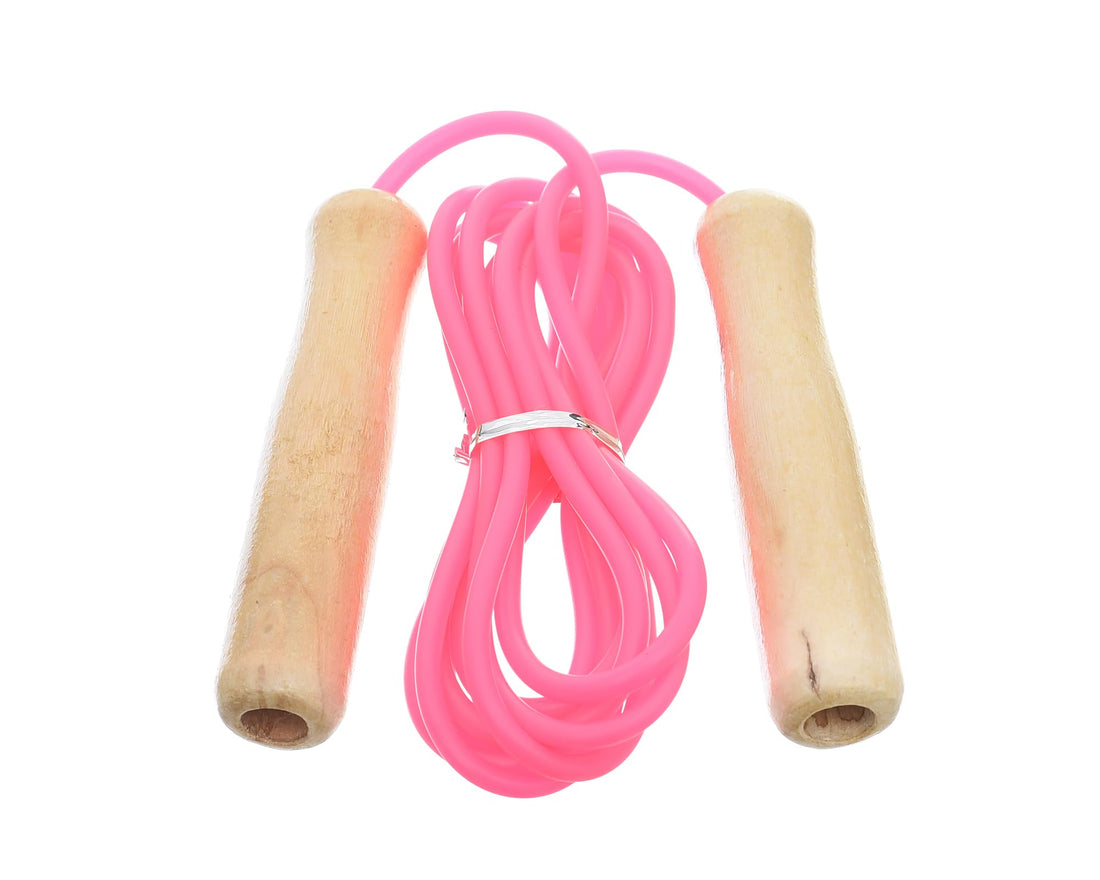 IP-10008 Jump Rope Comfortable Handle to Hold Adjustable Skipping Rope, Ideal for Body Gym Fitness for beginners kids and adult,Endless Hours Of Entertainment - Multi Color