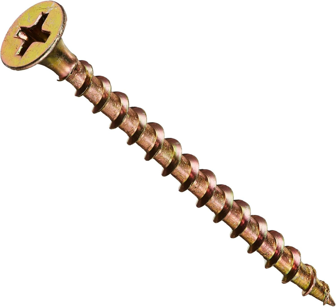 All Purpose Wood Screw -70mm-Yellow(40pcs)