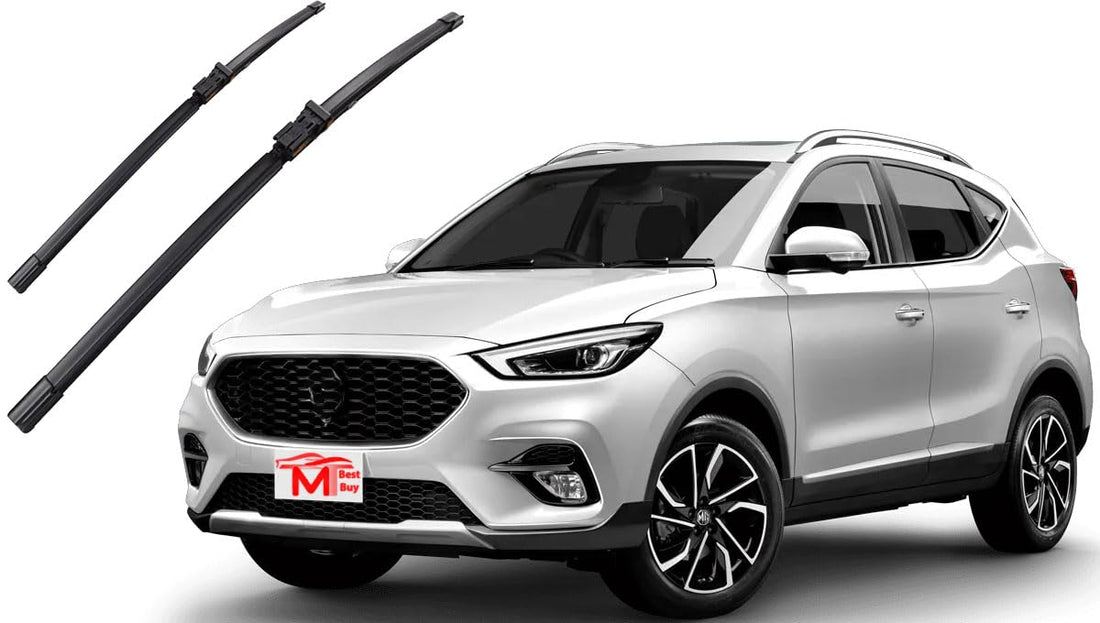 Wiper Blades Compatible with MG ZS, 24 and 14 Inch, All Season Natural Rubber, 2-Piece Set