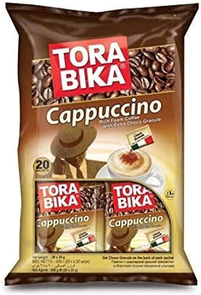 Torabica Cappuccino Instant 20 Sachets, 500 gm