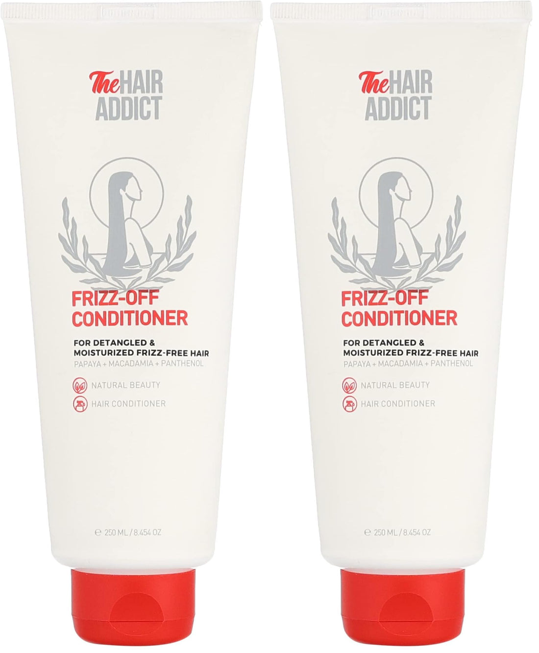 The Hair Addict Frizz Off Conditioner 250Ml (Pack of 2)