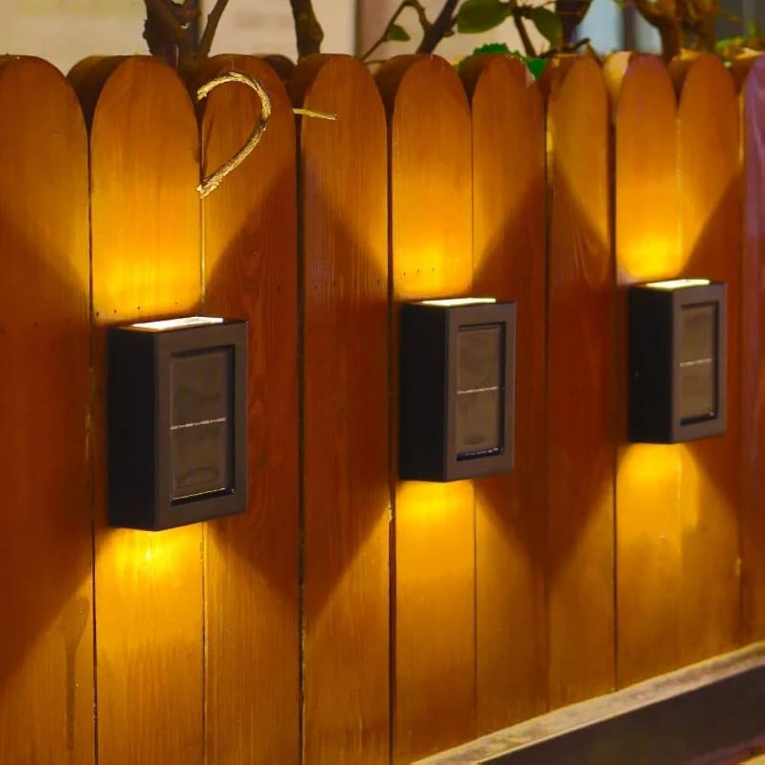 Solar Wall Lamp Easy Installation Waterproof Garden Wall Lamp