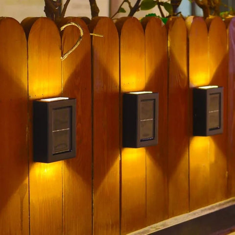 Solar Wall Lamp Easy Installation Waterproof Garden Wall Lamp