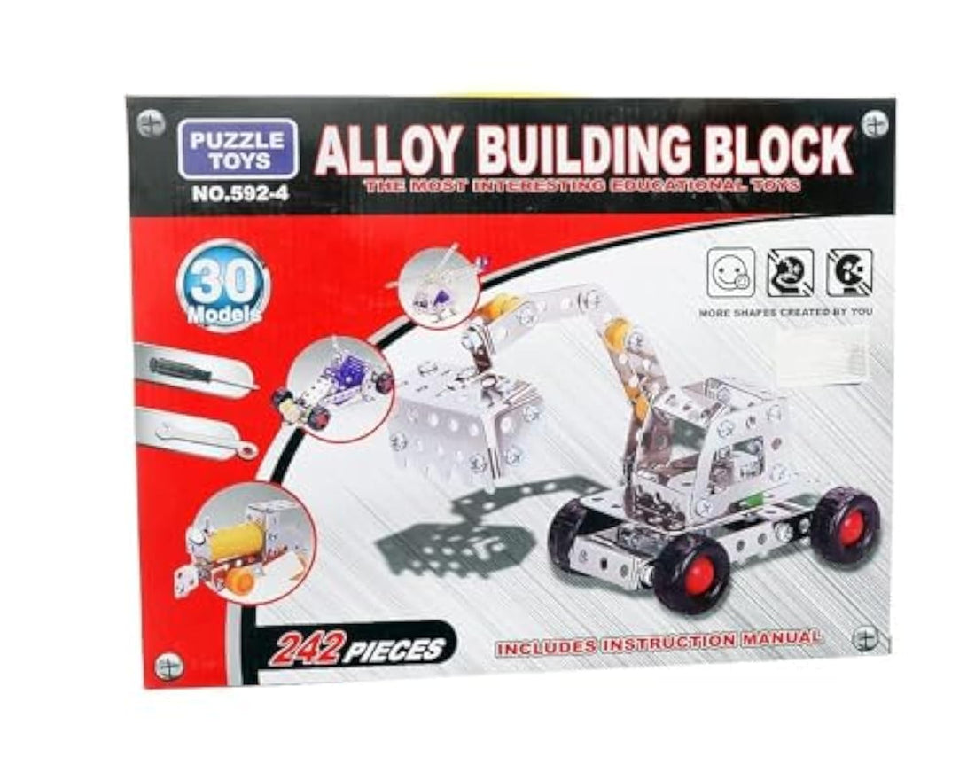 Generic 242 Pieces Metal Meccano Toy