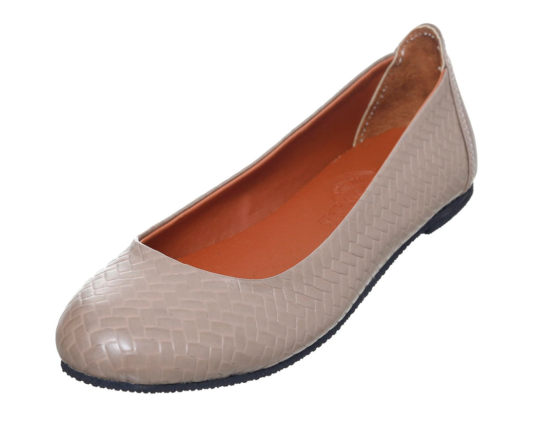 PRO-3022 床SEUR Genuine Leather Special Sizes Flat Shoes For Women