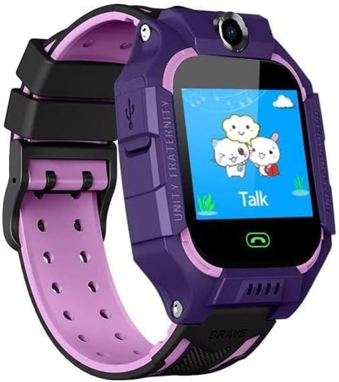 Generic Nabi Smart Watch for Kids Tracker pink (Purple)
