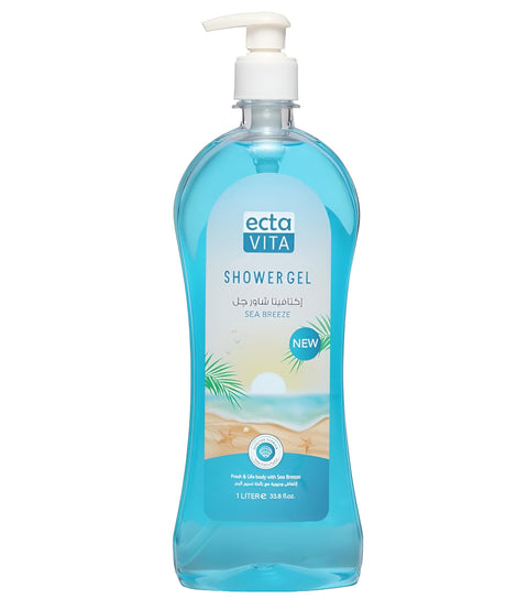 ectavita sea breeze shower gel 1000 ml