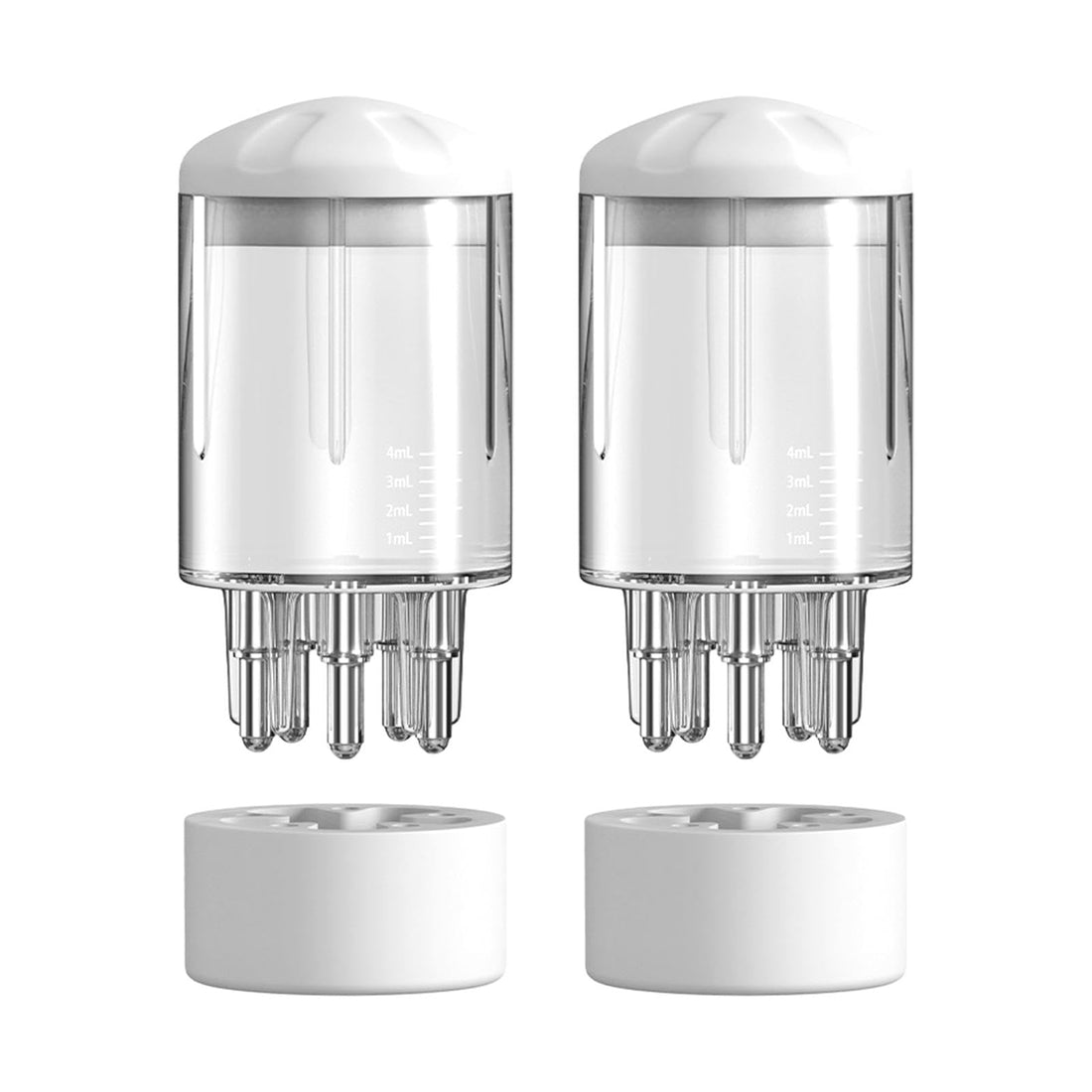 CALIDAKA Scalp Applicator - 2 in 1 Oil Guiding Comb & Serum Applicator Massager Brush for Home & Travel Hair Treatment