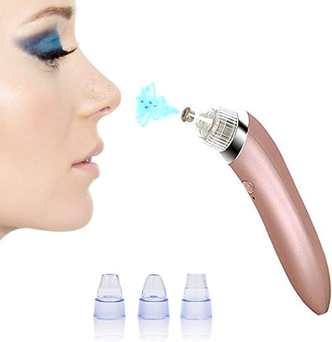Vacuum Pore Cleaner Blackhead Remover - Acne Removal Device Deep Cleansing Skin Care Tool for Clear and Healthy Skin