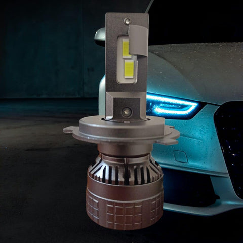 Smart Led MT BEST BUY Car Headlight Bulbs, Up to 55W, 6000 LM, 6000K Bright White, IP68 Waterproof, Canbus (H4)