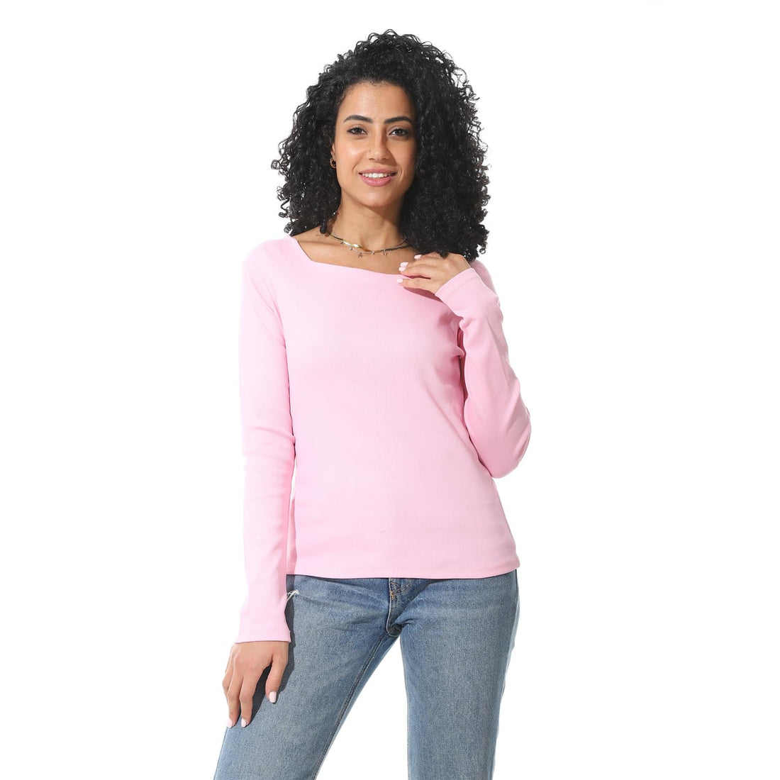 Andora Womens with Square Collar Sleeves Basic Western