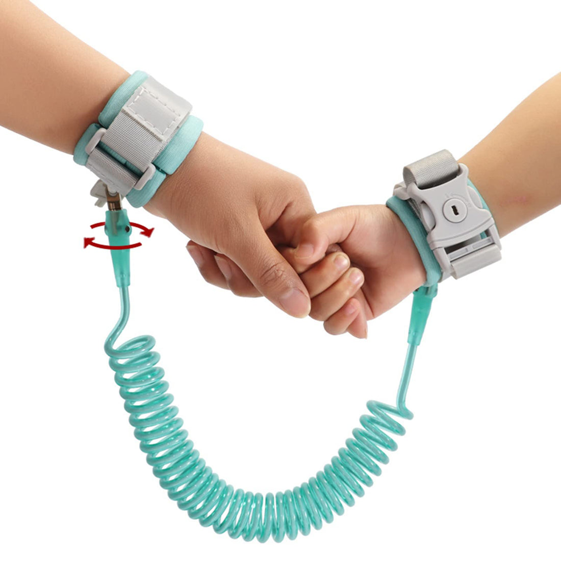 Anti Lost Wrist Link Belt Toddler Safety Harness Baby Walking Harness Good Elasticity Child Wrist Safety Strap with Safety Lock Children Harness Belt for Baby Toddler Traveling Shopping