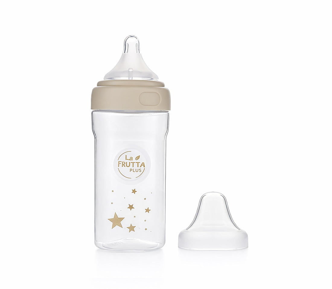 Perfect Latch Baby Bottle – Anti-Colic, Soft Silicone Nipple, BPA Free, Leak-Proof, Wide Neck, Feels Like Mom (300)