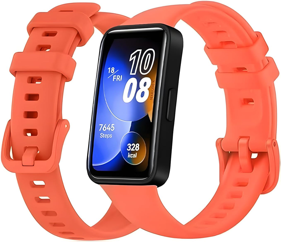 Next store Compatible with Huawei Band 8 Strap, Soft Durable Silicone Replacement Watch Strap Compatible with Huawei Band 8 Watch Band 8 for Men Women