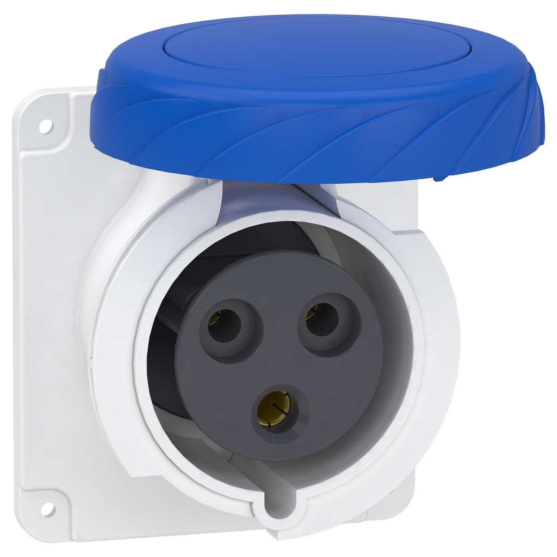 Breeza Inside 3 Ball 32 Amp Pratika Schneider socket - screw - straight - 32A - 2P + E - 200...250 V AC - panel PKF32G723