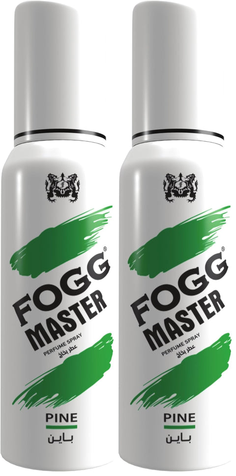 Fogg MASTER FRAGRANCE BODY SPRAY PINE 120 ML (Pack of 2)