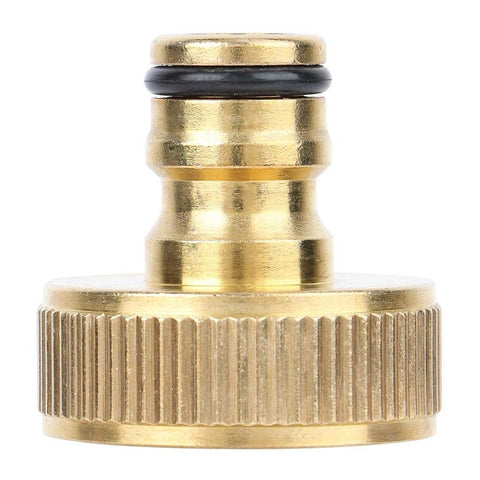 1 Inch Female Thread Quick Connection Hose Connector Water Pipe Adapter Solid Brass Quick Connector Garden Hose Fitting Water Hose Connectors
