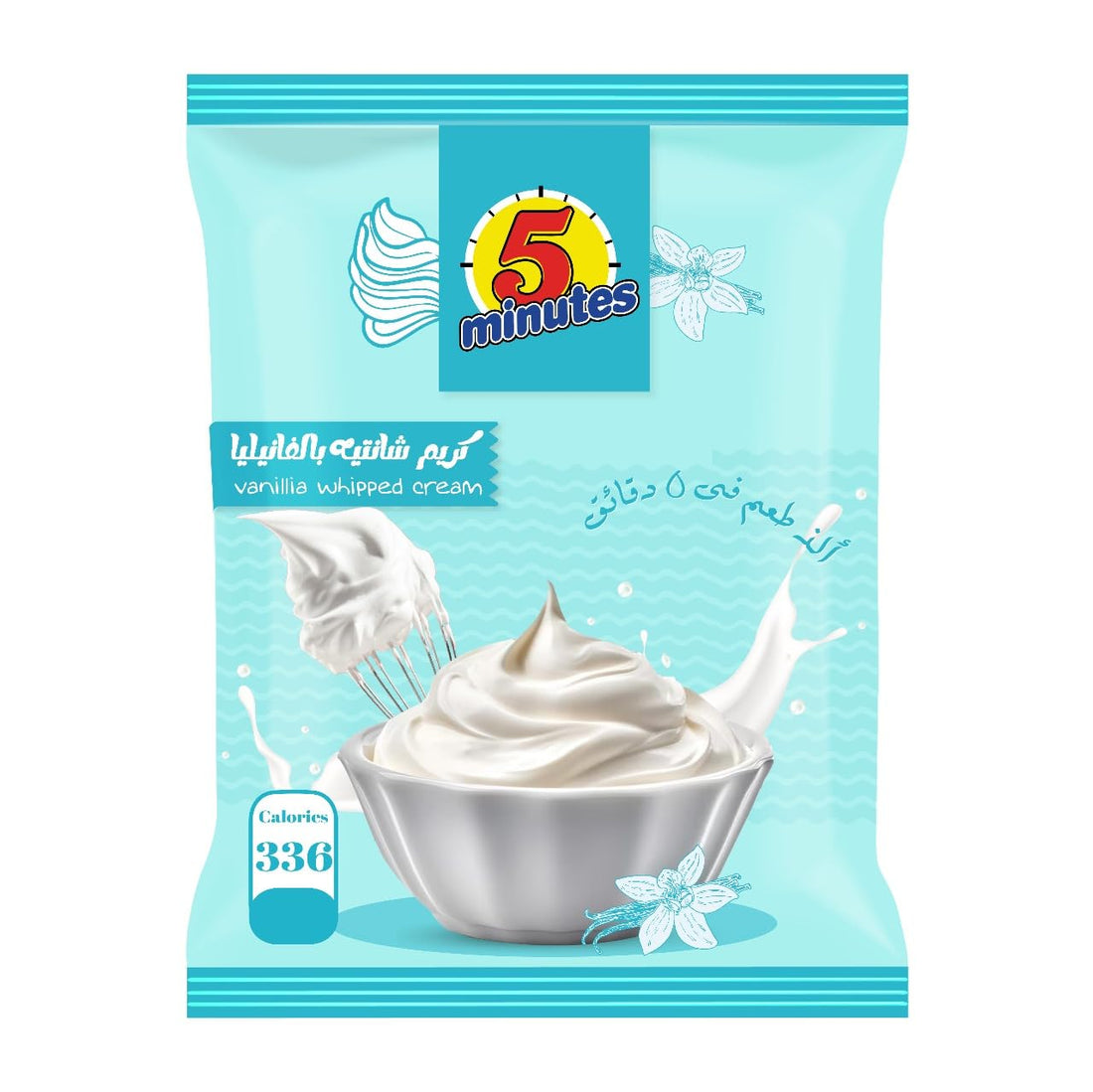 5 Minutes Whipped Cream vanilla Sachet - 45gm