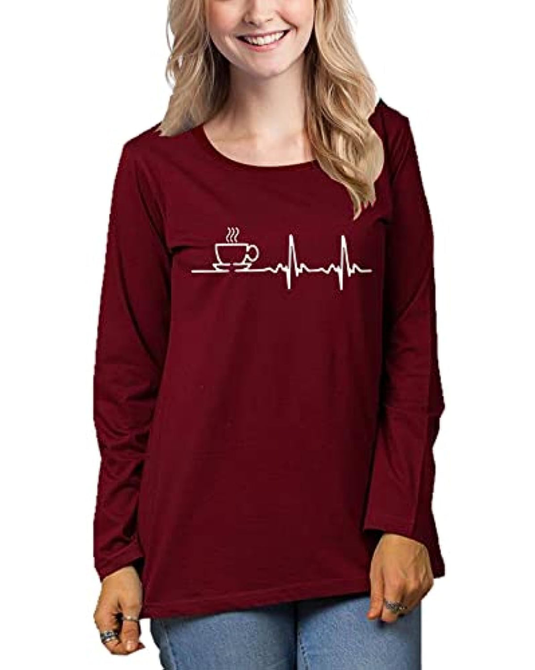 Print Online"COFFE" T-Shirt