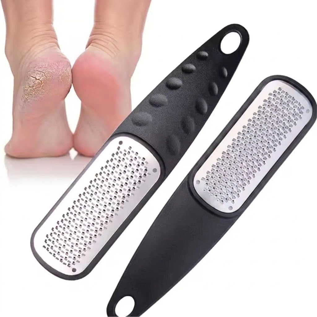 1pc Scraper Stainless Spatula Squeegee Scraping Tool Metal Spatula Remover Remover Exfoliating Scrub Exfoliator for feet Dead Skin Remover Pedicure File Foot-MULTICOLOR