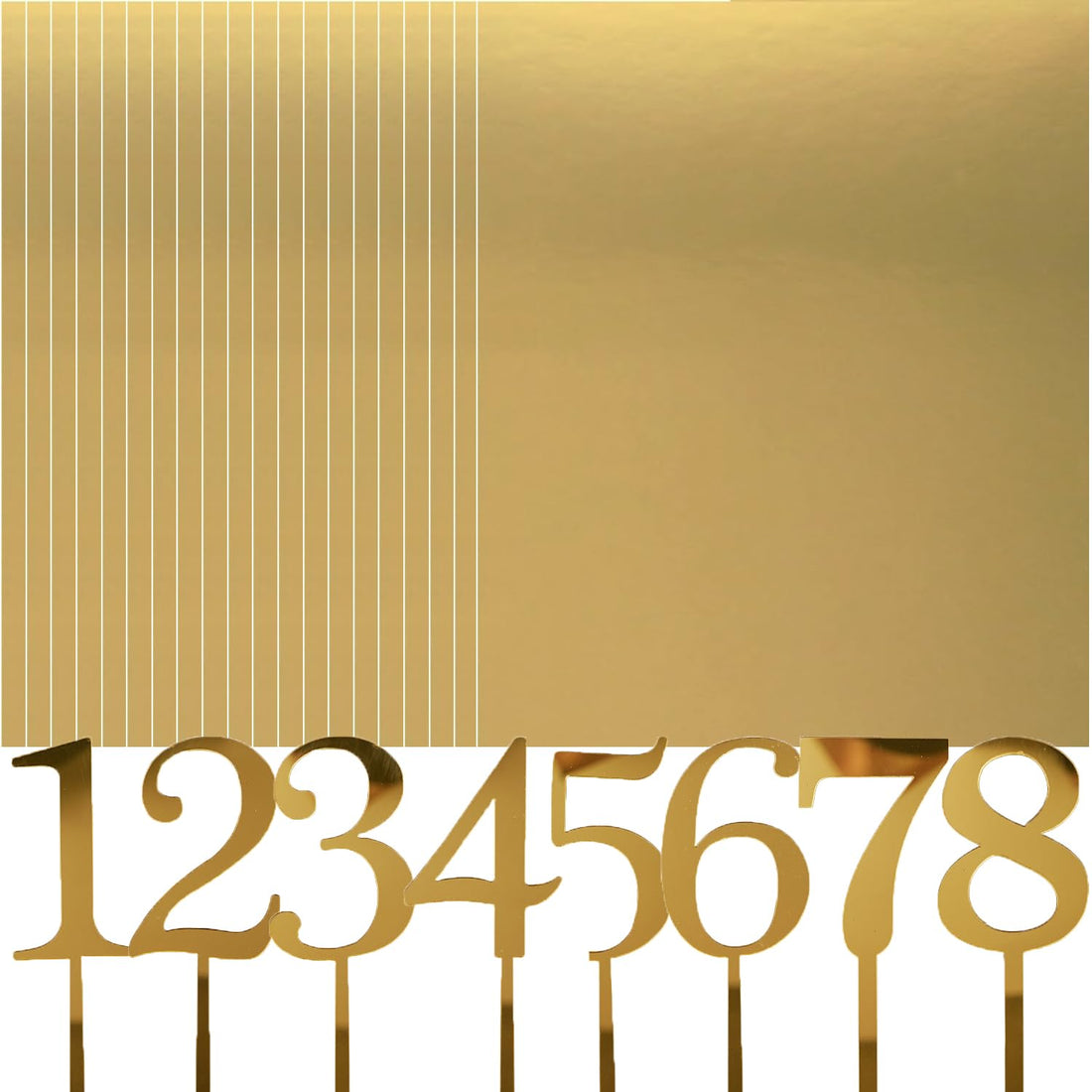 Metallic Gold Foil Paper Cardstock 30 Sheets Golden Card Stock Board for Scrapbook Decor Crafts Wedding Invitations & Poster, 235GSM Thick Reflective Cardboard