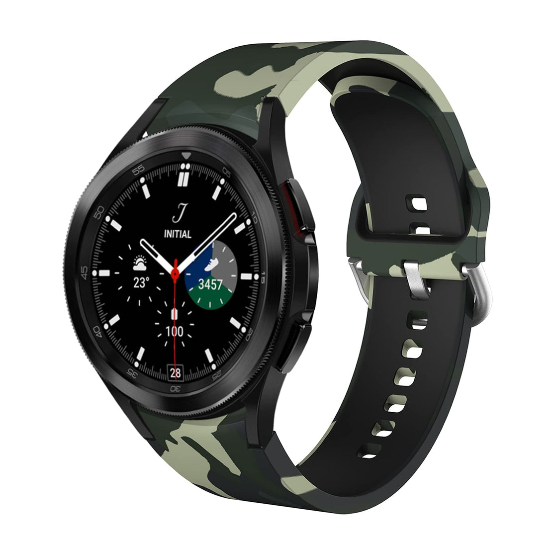 Dl3 Mobilak No Gap Bands Compatible with Samsung Galaxy Watch 7 5 4 6 Band 44mm 40mm/Watch 5 Pro 45mm/Galaxy Watch 4 Classic 46mm 42mm Strap,20mm Quick Release Sport Replacement Bands for Women Men